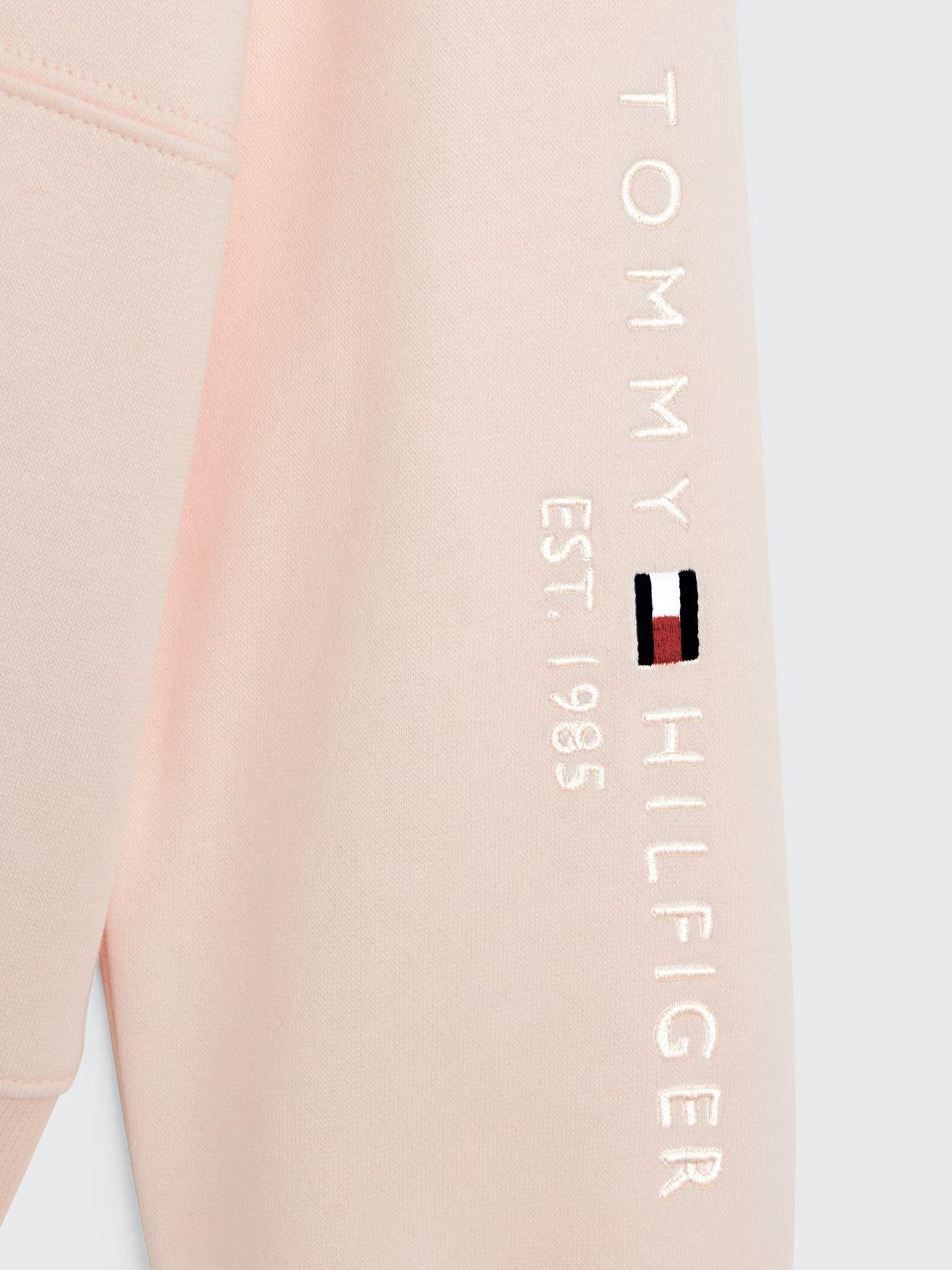 Polerón C-Neck Con Logo Rosado Tommy Hilfiger-2