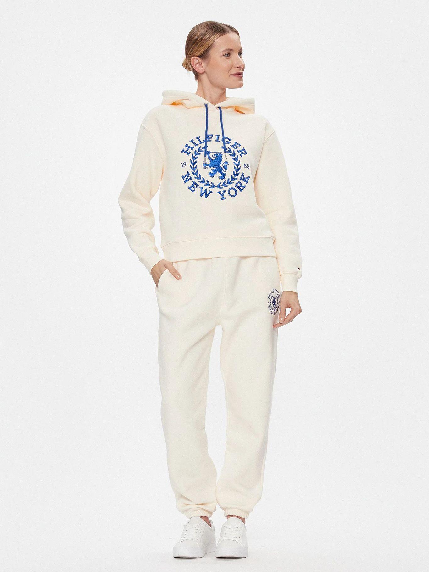 JOGGER LOGO MONOGRAM LATERAL BLANCO TOMMY HILFIGER-1