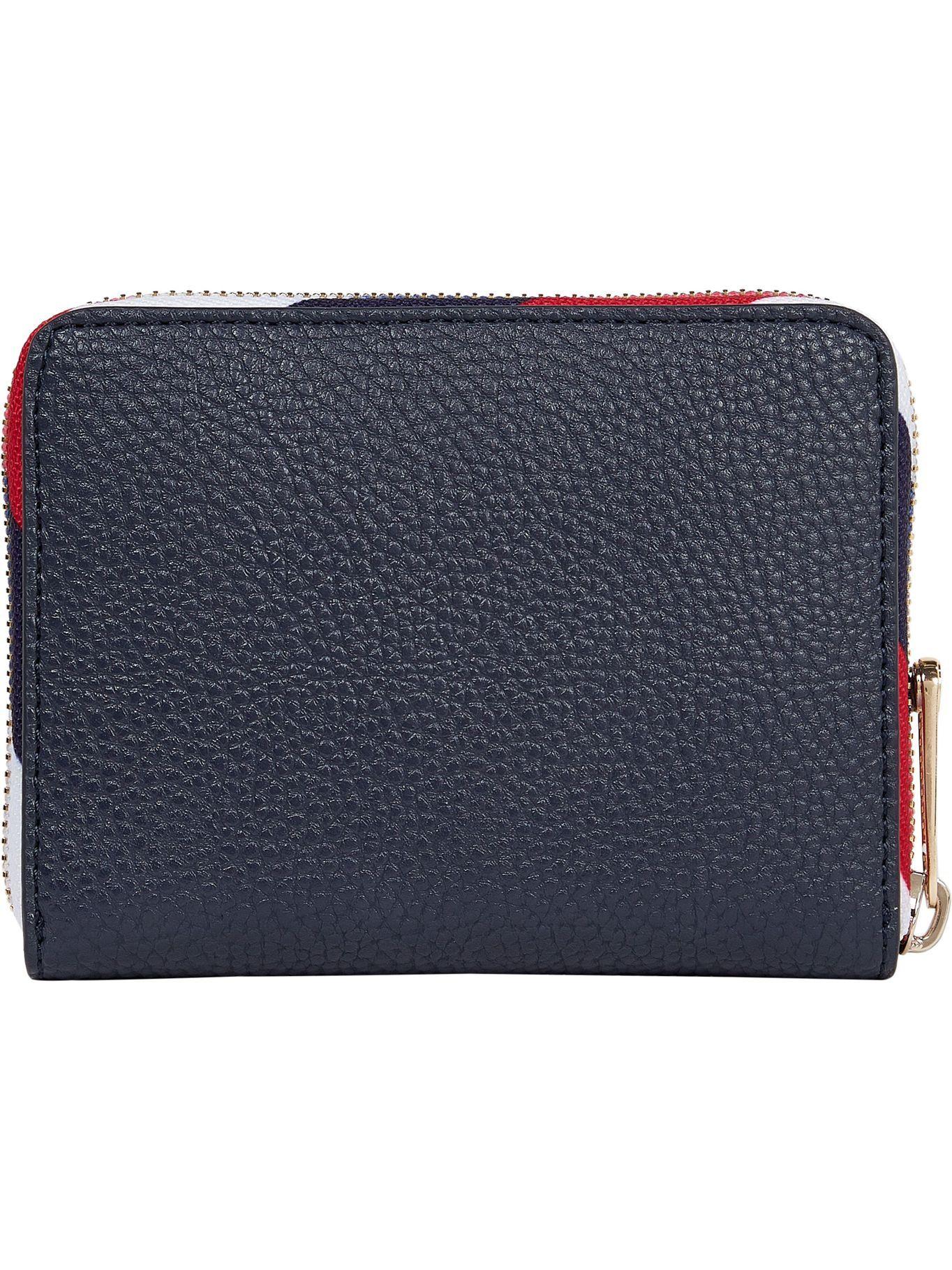 Billetera Signature Con Cierre Azul Tommy Hilfiger-1