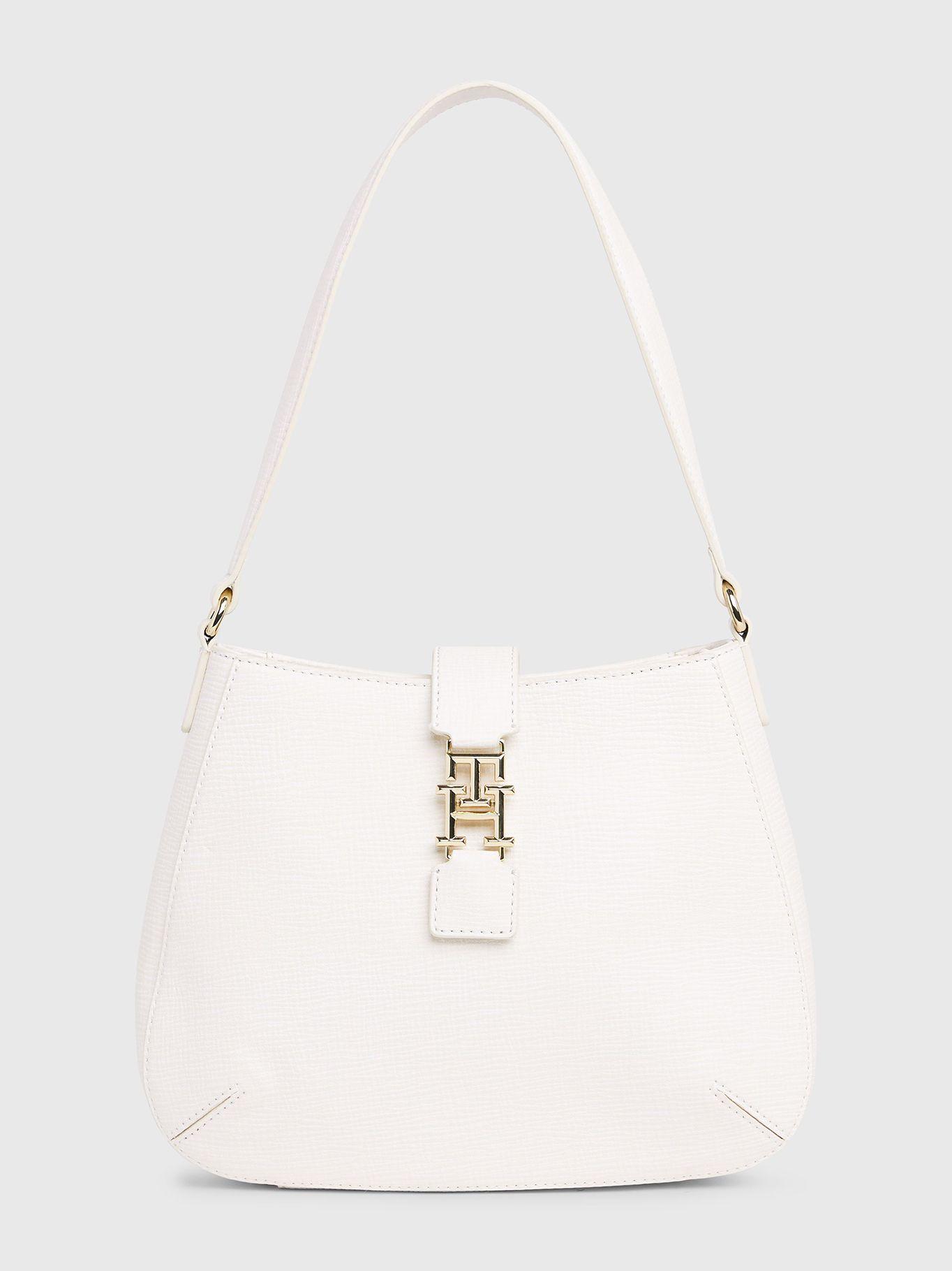 Cartera Textured Monogram Blanco Tommy Hilfiger-0
