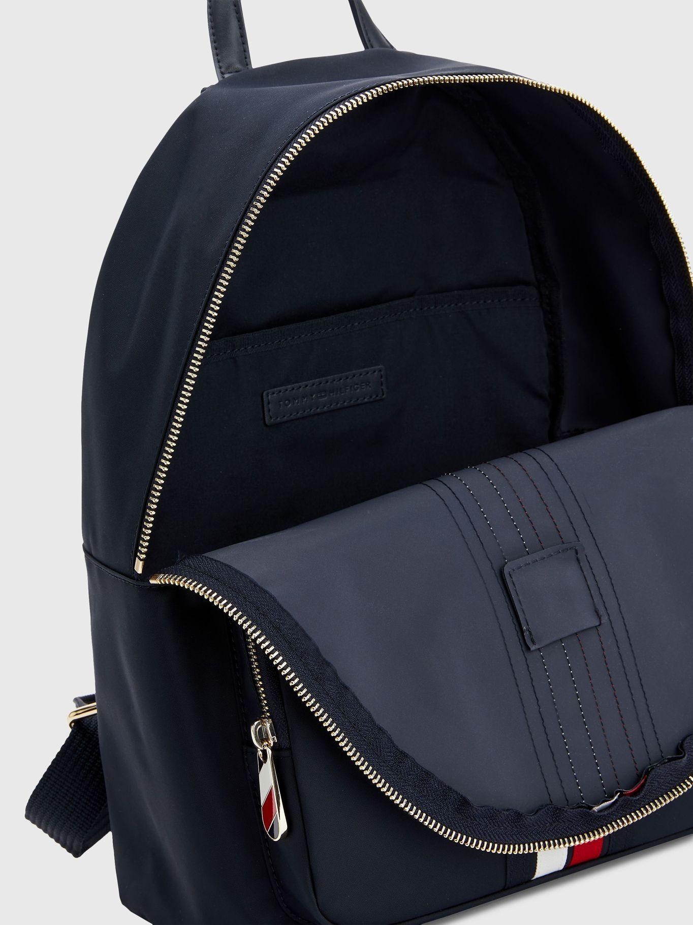 Mochila Poppy Global Stripe Azul Tommy Hilfiger-3