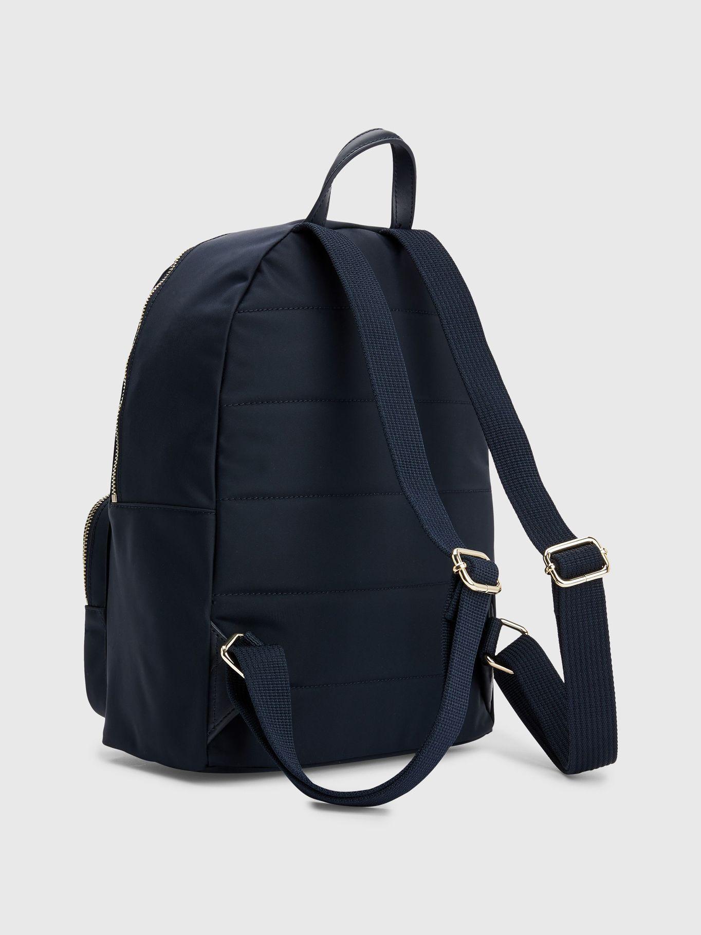 Mochila Poppy Global Stripe Azul Tommy Hilfiger-1