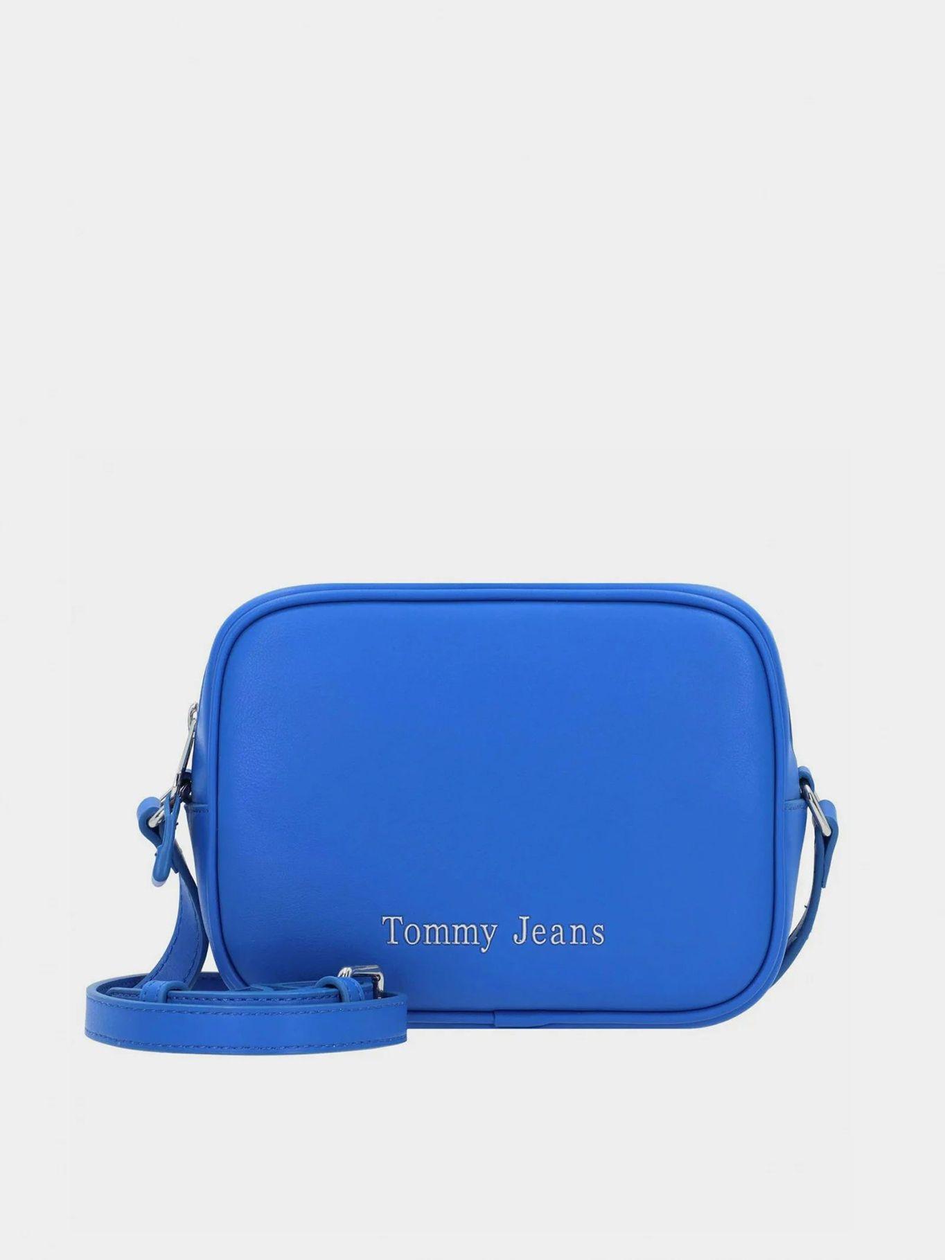 Bandolera Con Logo Metálico Azul Tommy Hilfiger-0