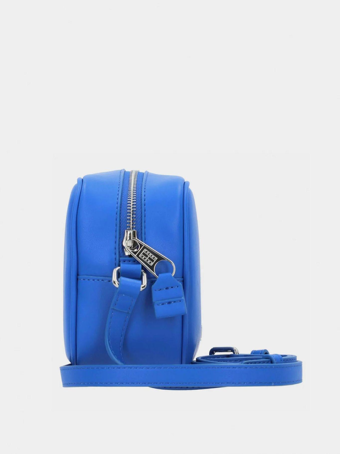 Bandolera Con Logo Metálico Azul Tommy Hilfiger-2