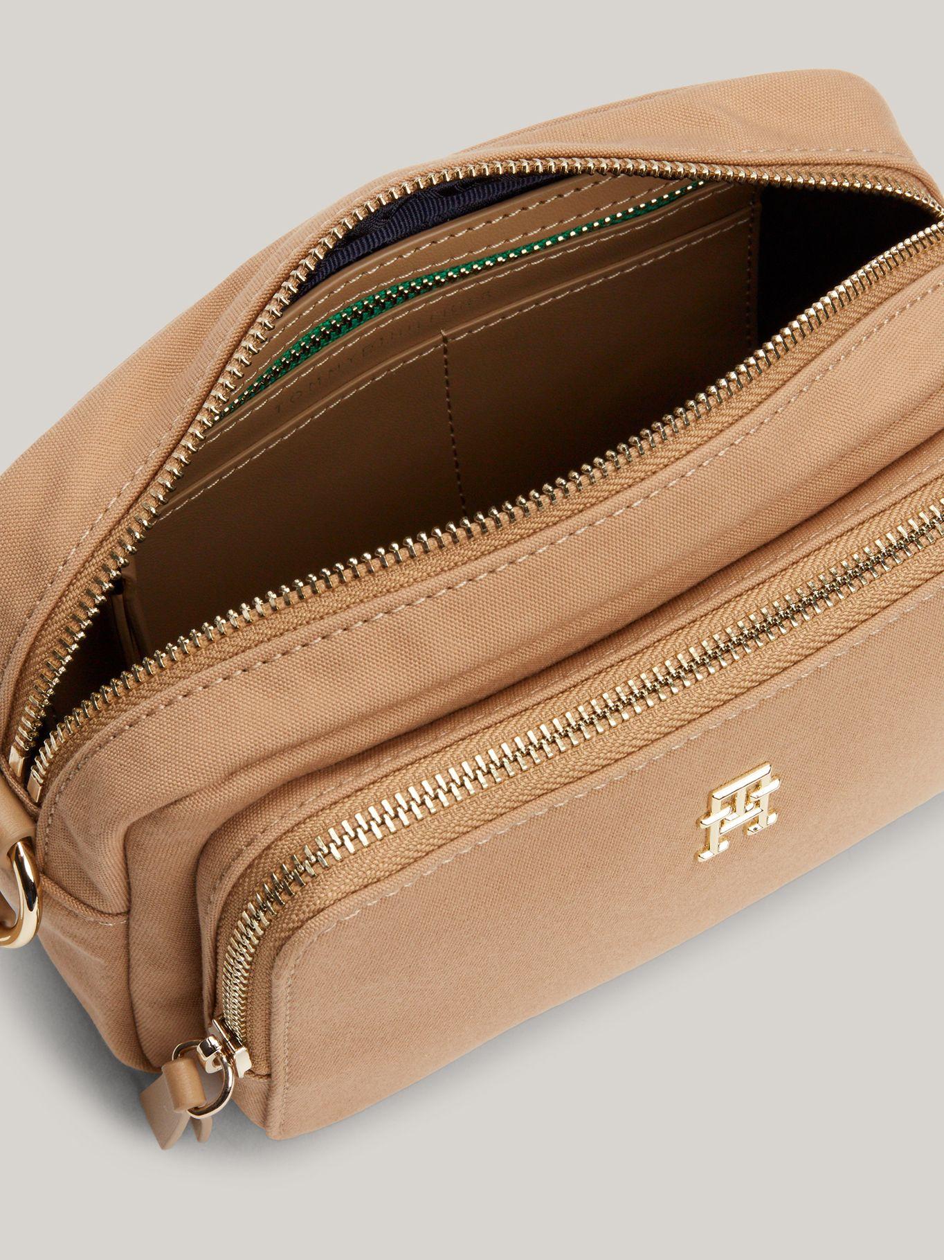 Bandolera Utility De Canvas Beige Tommy Hilfiger-3