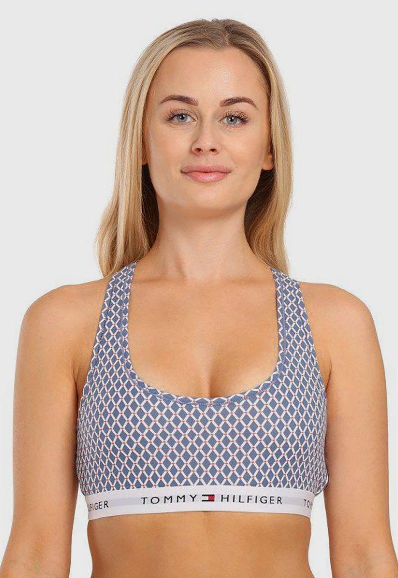Bralette Sport Con Logo Azul Tommy Hilfiger-0