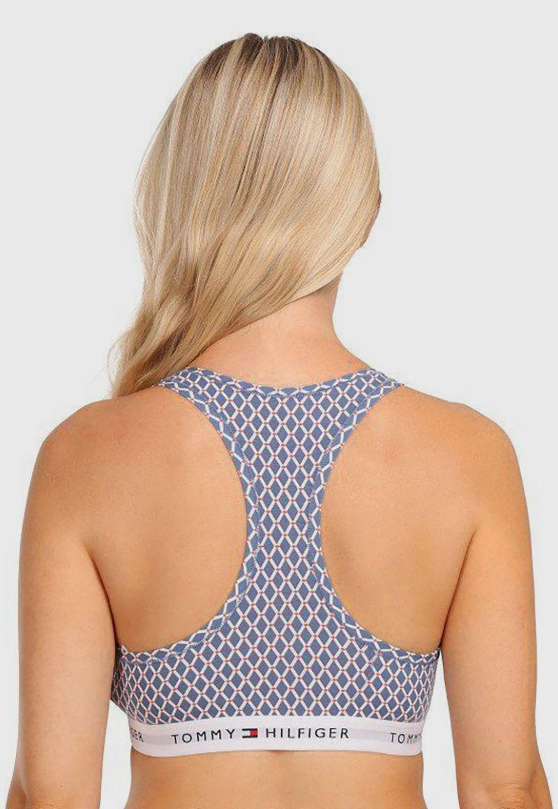 Bralette Sport Con Logo Azul Tommy Hilfiger-1