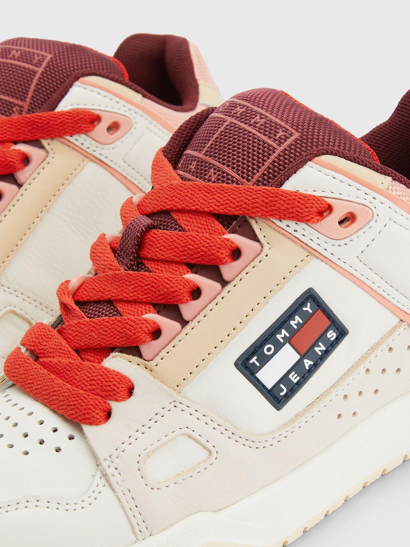 Zapatillas Estilo Skater Con Logo Beige Tommy Hilfiger-3