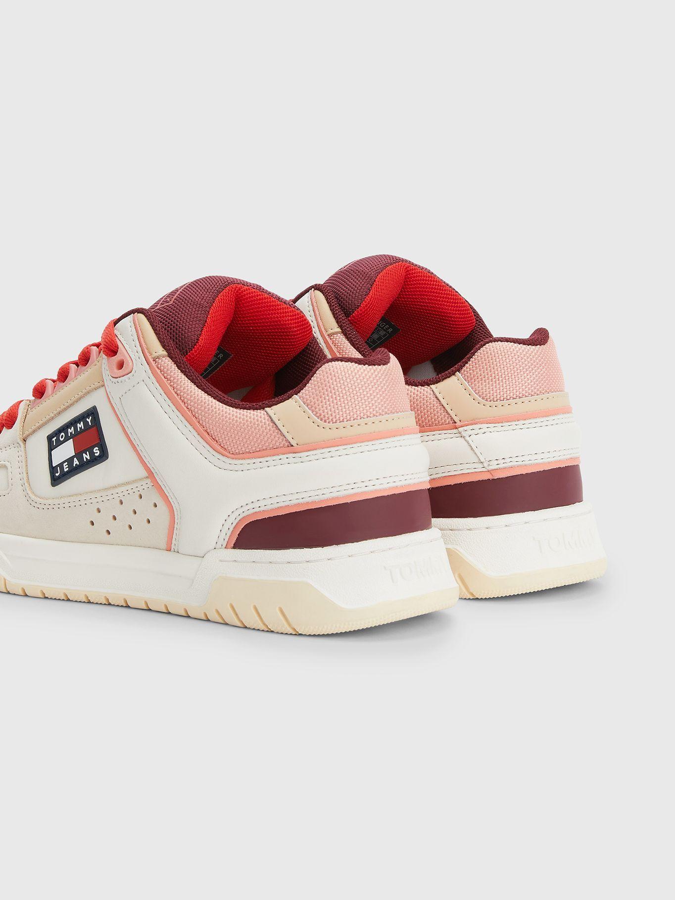 Zapatillas Estilo Skater Con Logo Beige Tommy Hilfiger-1