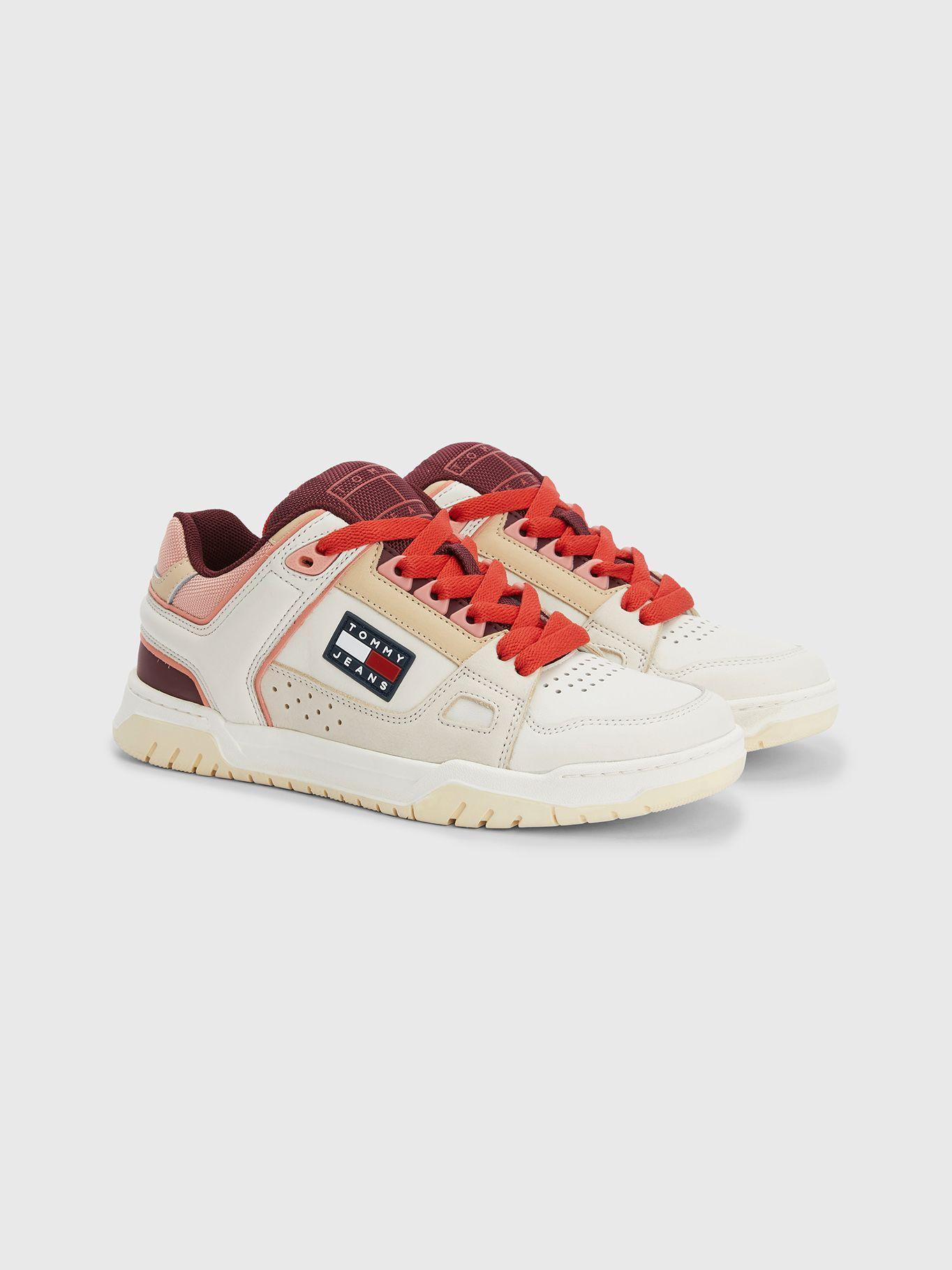 Zapatillas Estilo Skater Con Logo Beige Tommy Hilfiger-0