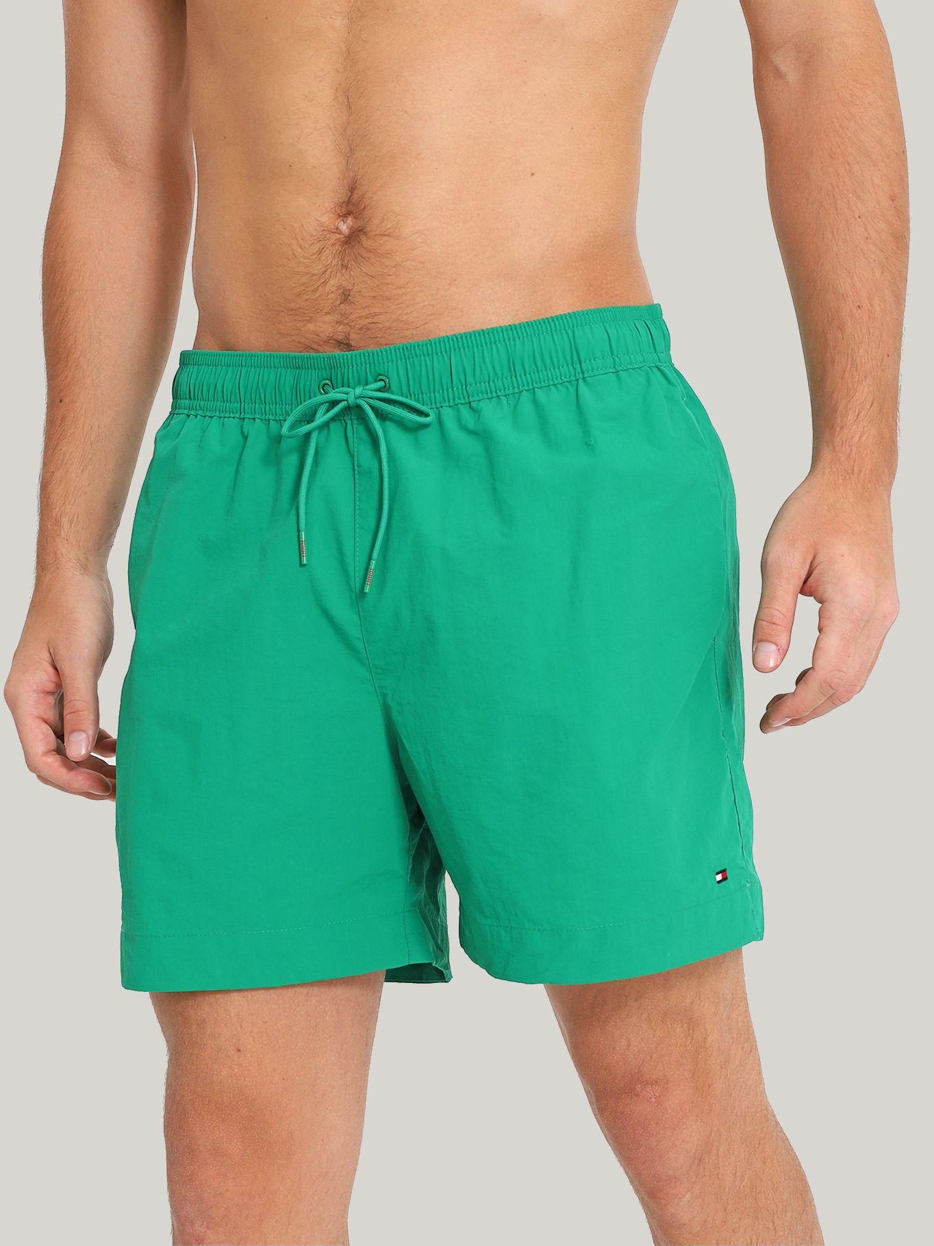 Traje De Baño De Medio Largo Verde Tommy Hilfiger-0