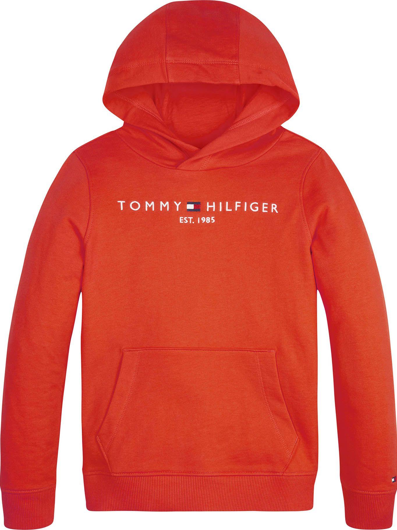 Polerón Unisex Hoodie Essential Naranjo Tommy Hilfiger-0
