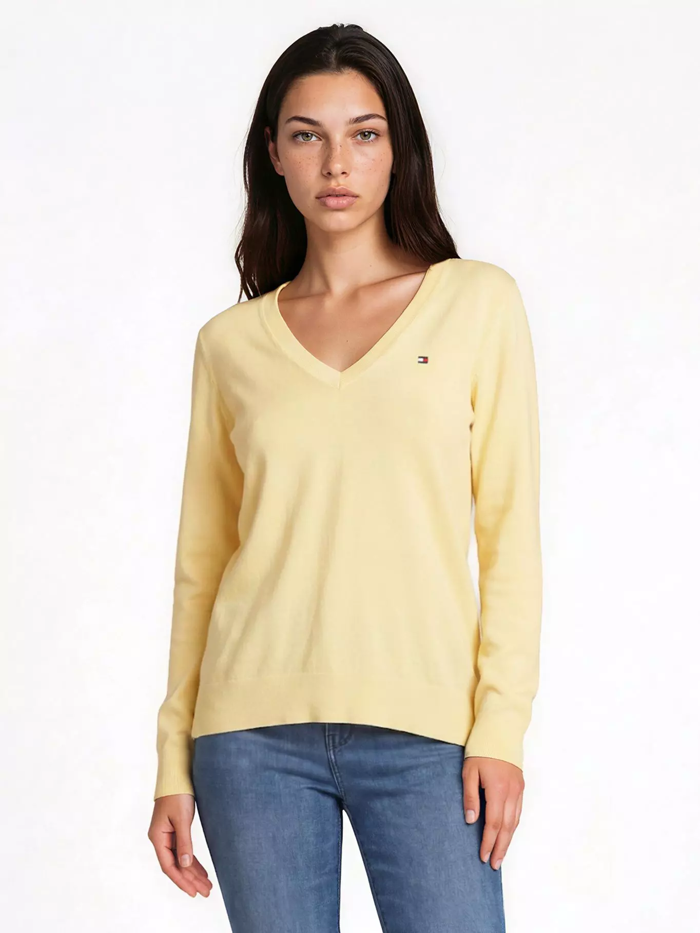 Sweater Con Diseño De Rayas Amarillo Tommy Hilfiger-0
