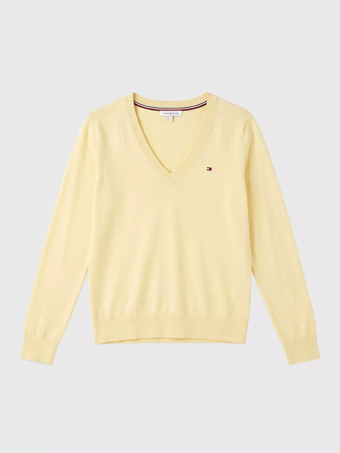 Sweater Con Diseño De Rayas Amarillo Tommy Hilfiger-4
