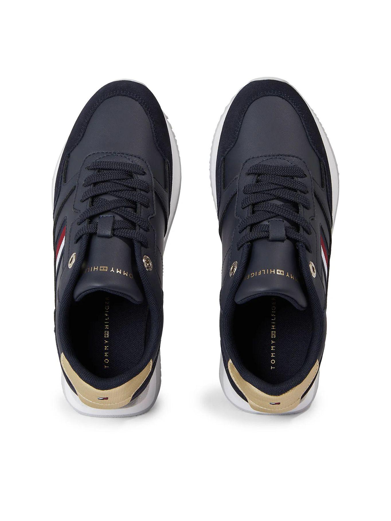 Zapatillas Metalic Global Stripe Azul Tommy Hilfiger-2