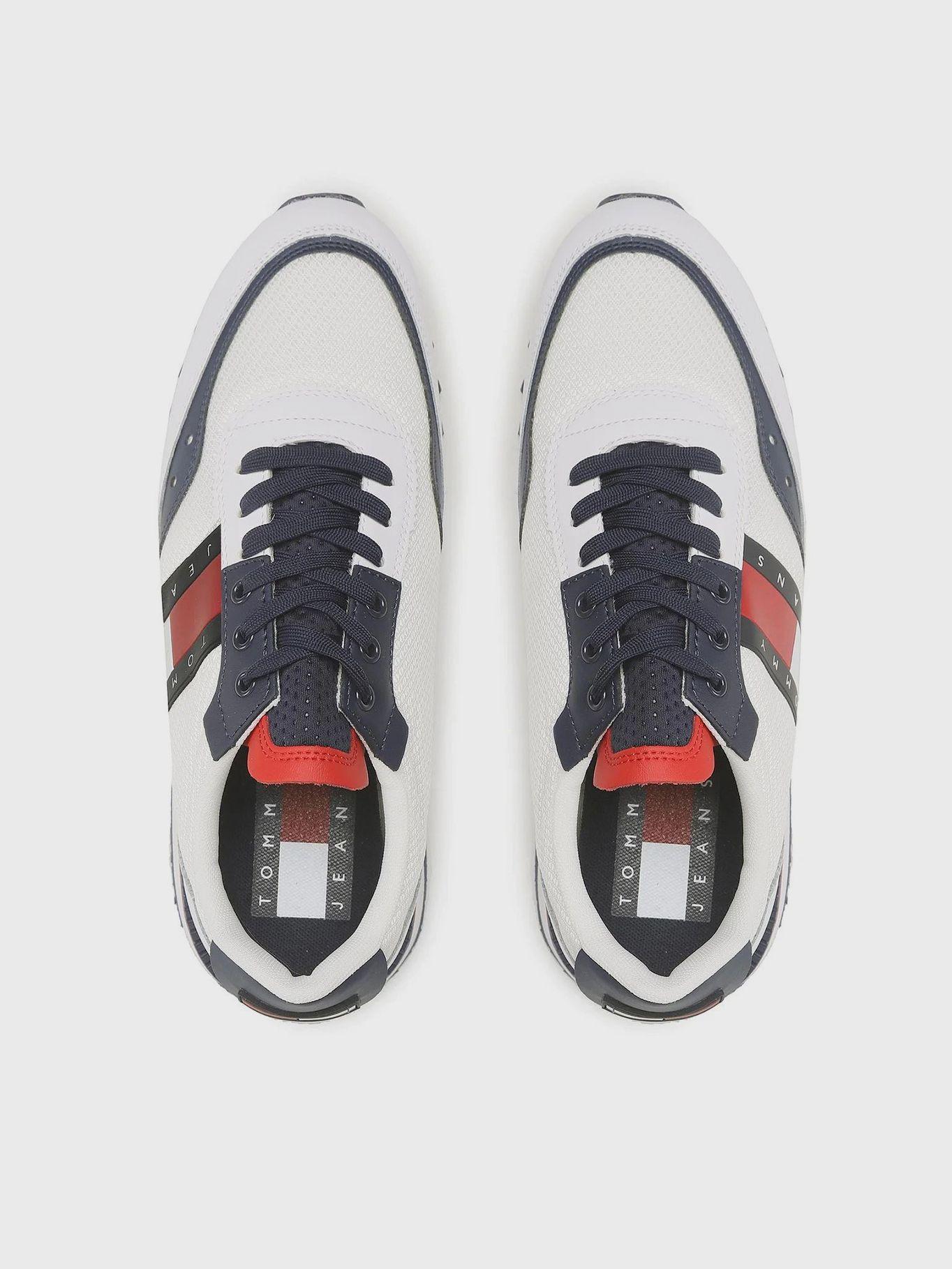 Zapatillas Hombre Logo Dentadas Blanco Tommy Hilfiger-2