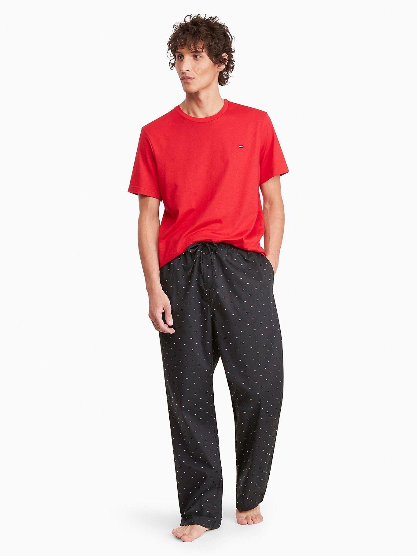 Set Pijama Con Logo Rojo Tommy Hilfiger-0