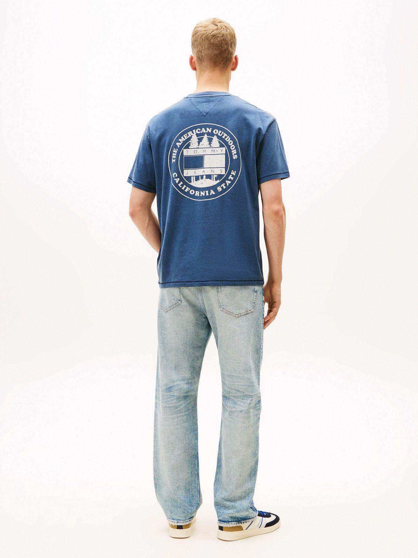 Polera Con Logo Relaxed Fit Tommy Jeans Azul-2