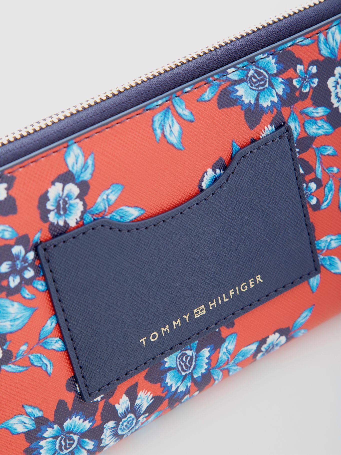 Billetera Floral Print Rojo Tommy Hilfiger-2