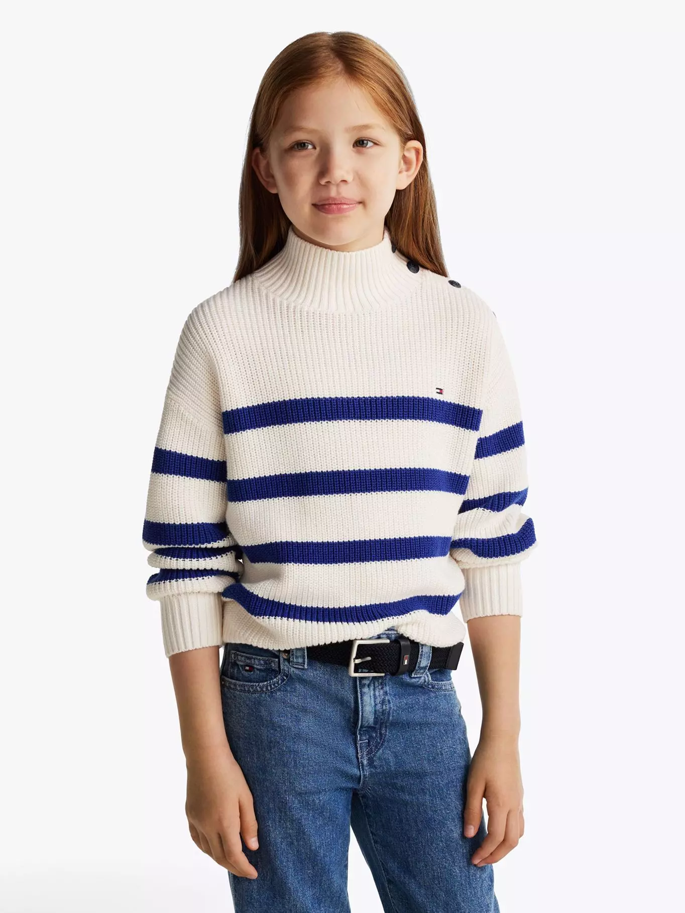 Sweater De Cuello Mock Multicolor Tommy Hilfiger-0