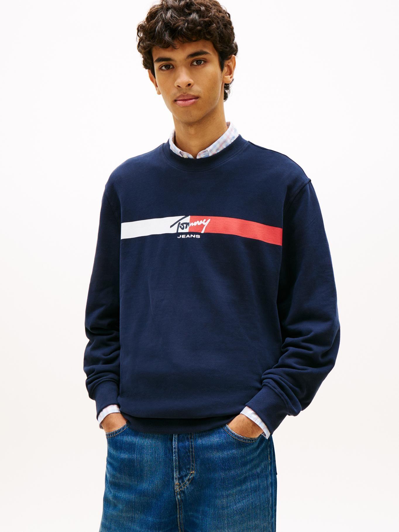 Polerón Con Logo Signature Stripe-0