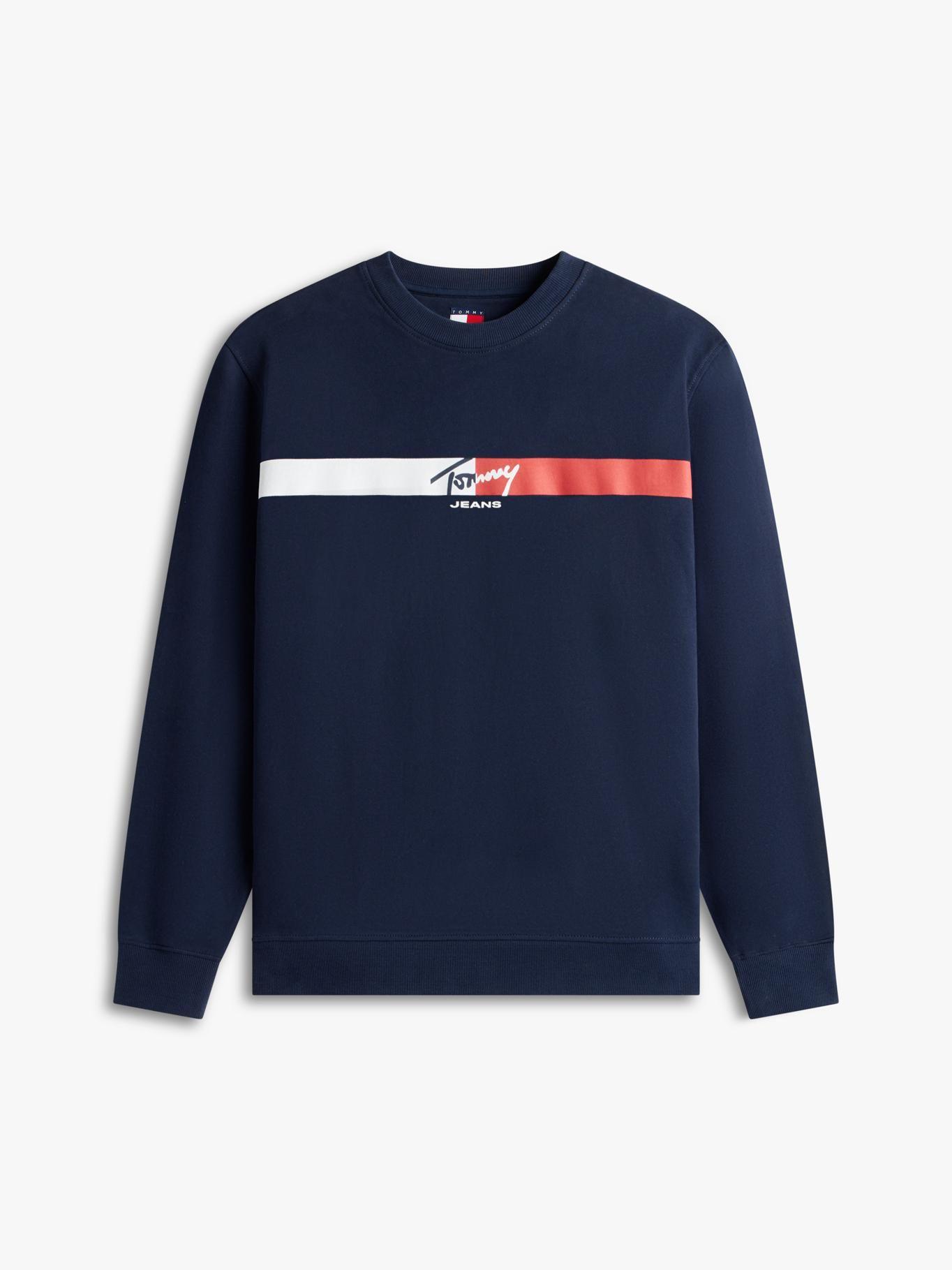 Polerón Con Logo Signature Stripe-4