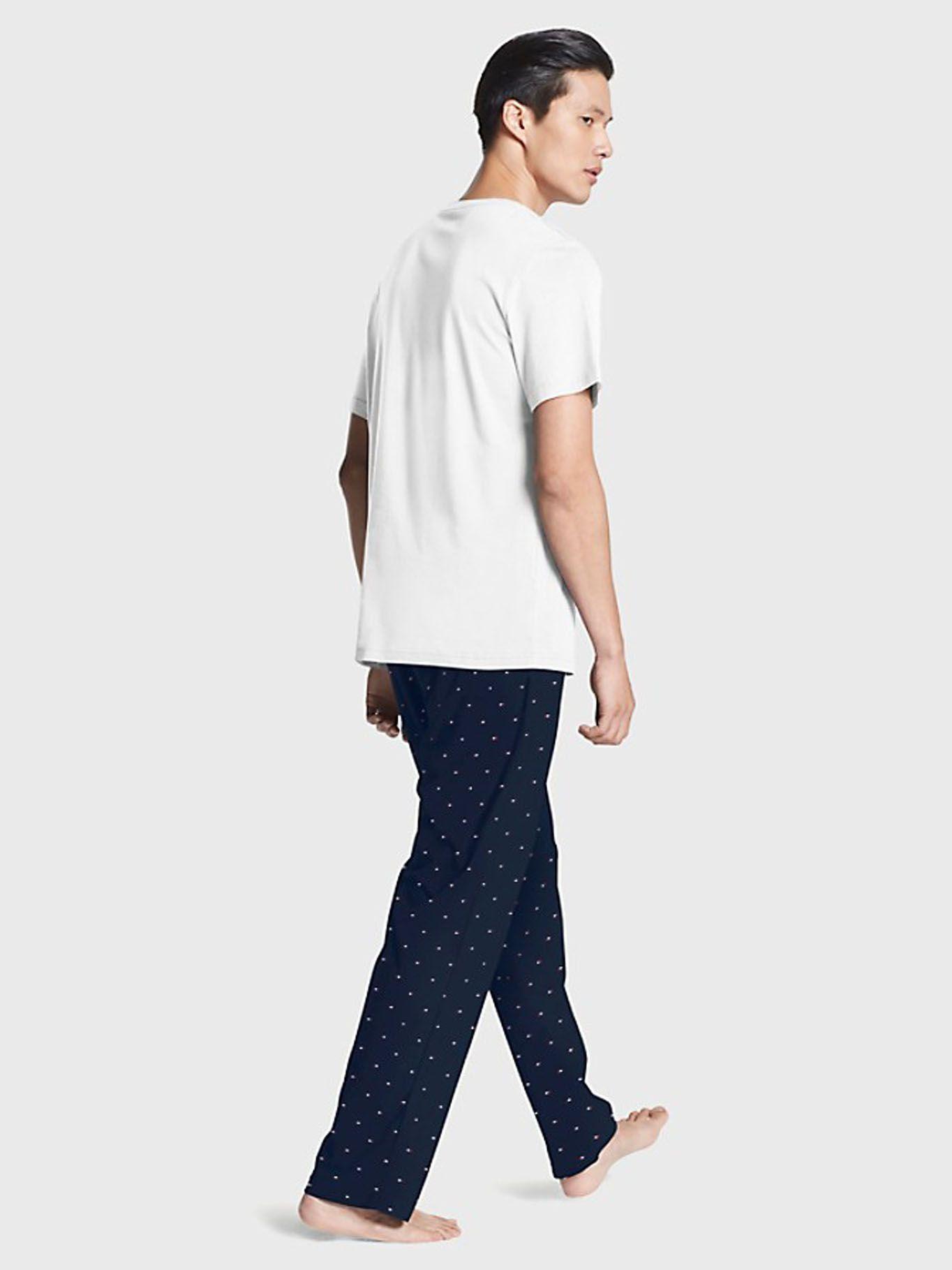 Set Pijama Con Logo Blanco Tommy Hilfiger-1