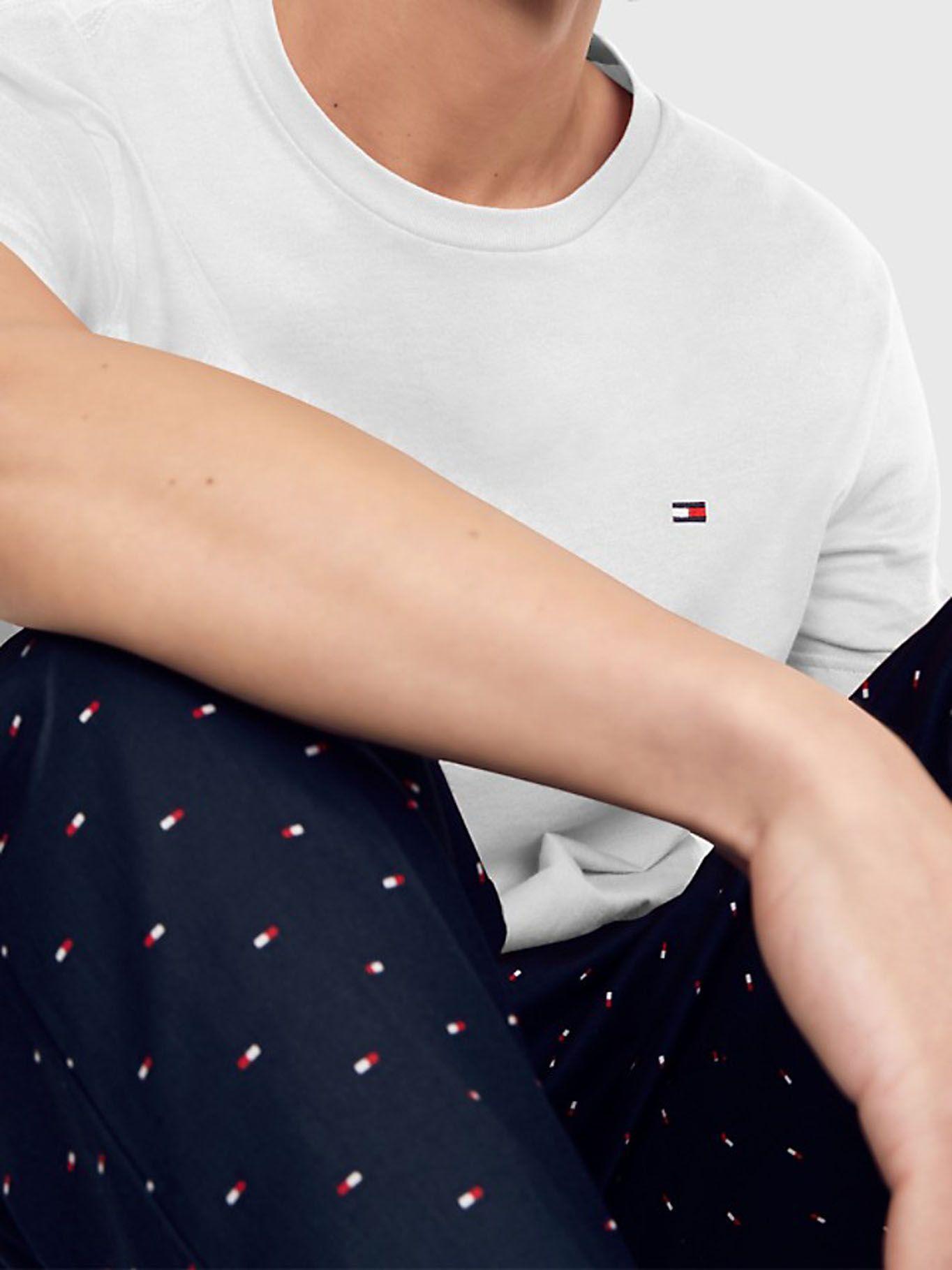 Set Pijama Con Logo Blanco Tommy Hilfiger-3