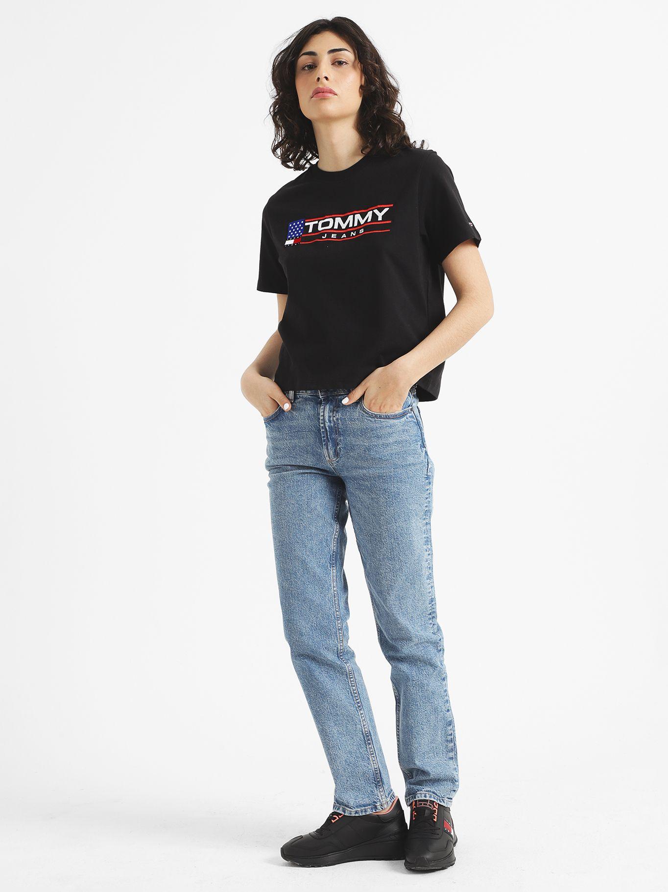 Polera Classic Modern Con Logo Negro Tommy Hilfiger-1