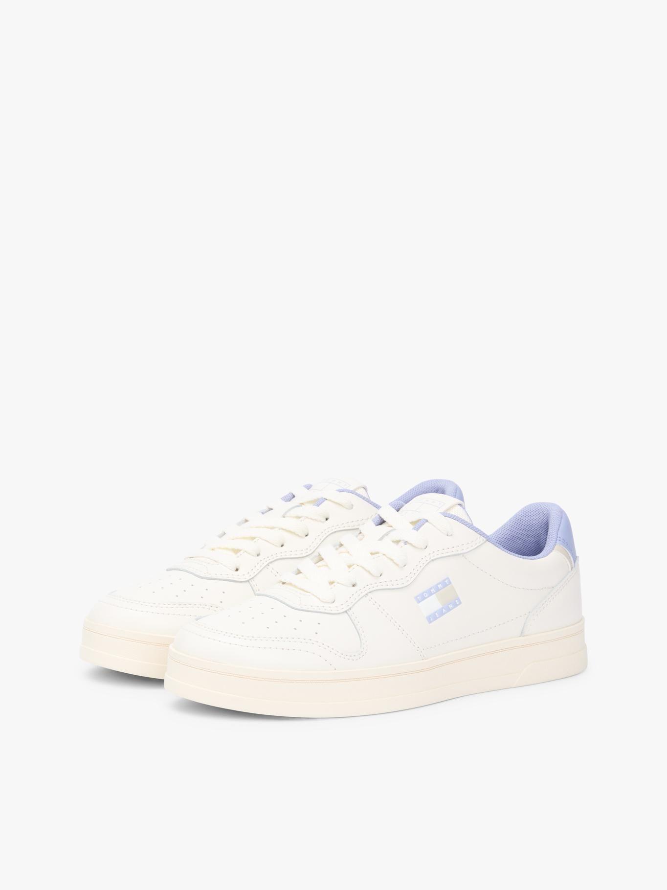 Zapatillas De Cuero Con Logo-0