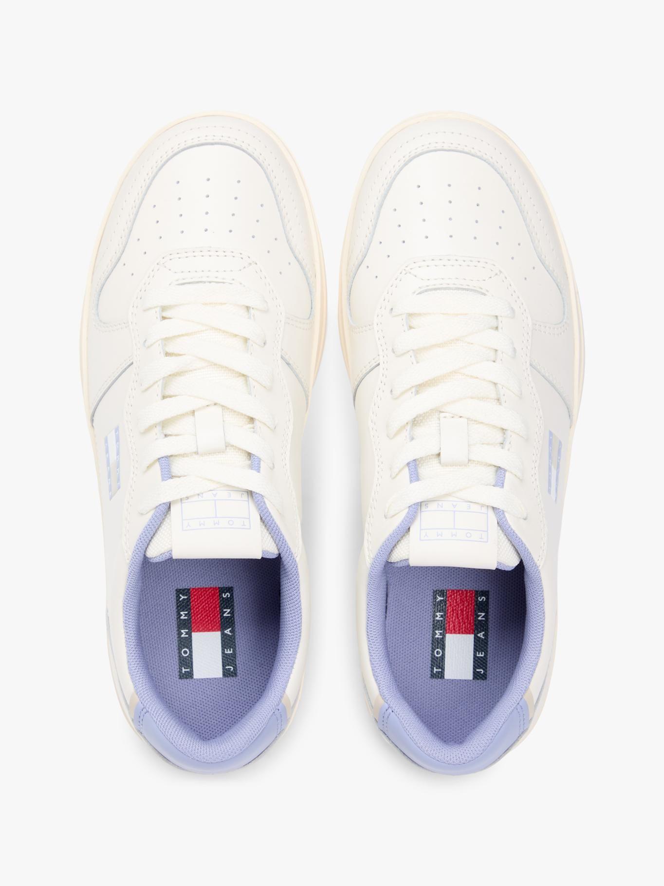 Zapatillas De Cuero Con Logo-3