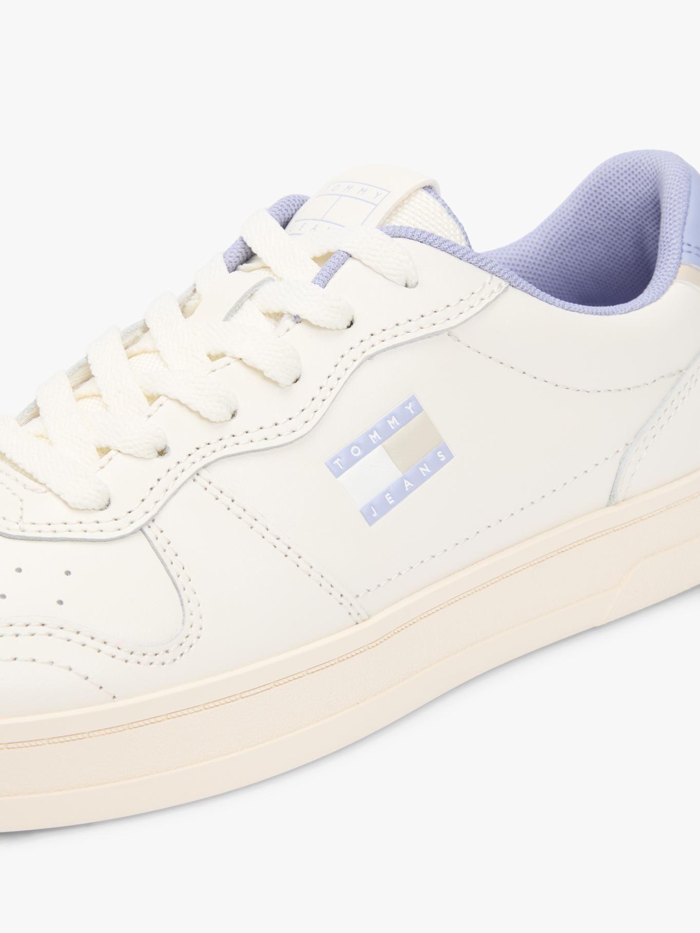 Zapatillas De Cuero Con Logo-7