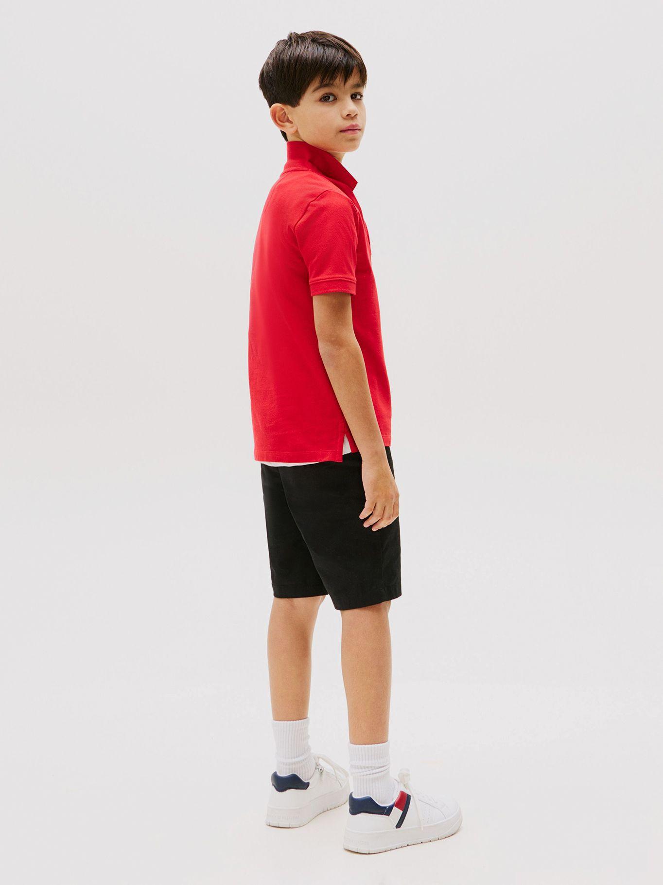Polo Con Logo Regular Essential Rojo Tommy Hilfiger-2