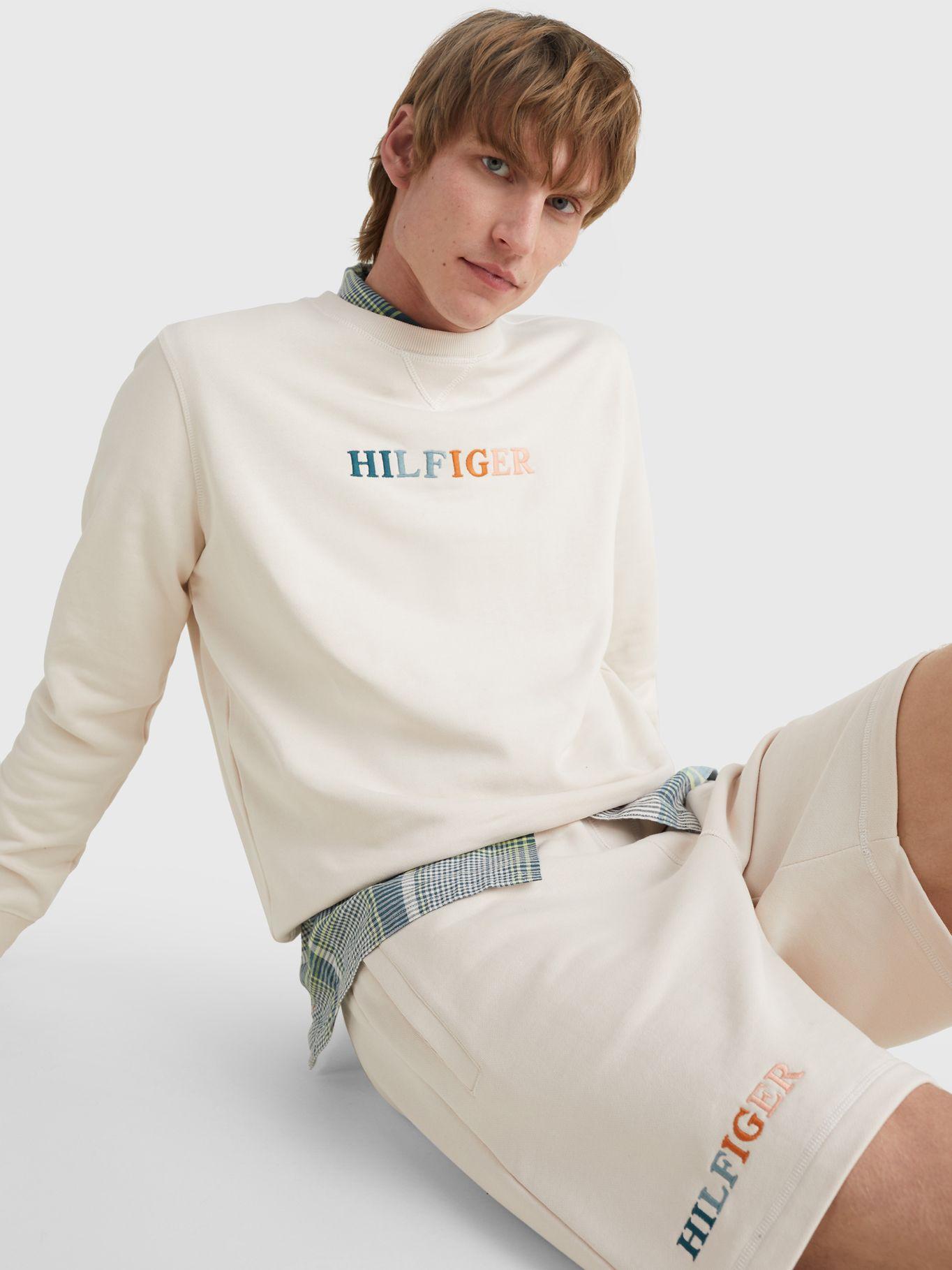 Polerón Con Logo Multi Color Crema Tommy Hilfiger-2