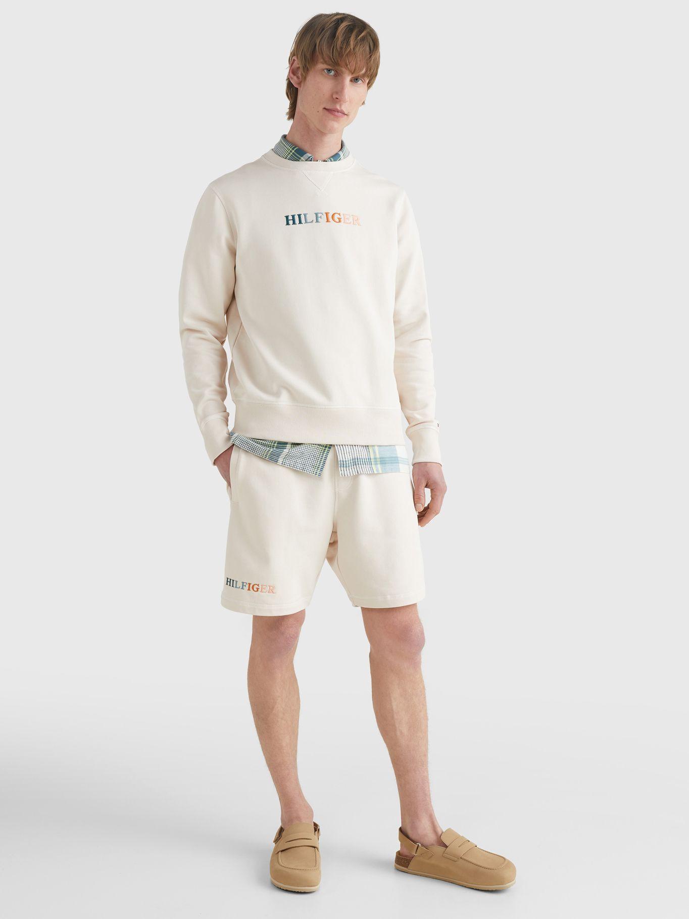 Polerón Con Logo Multi Color Crema Tommy Hilfiger-4