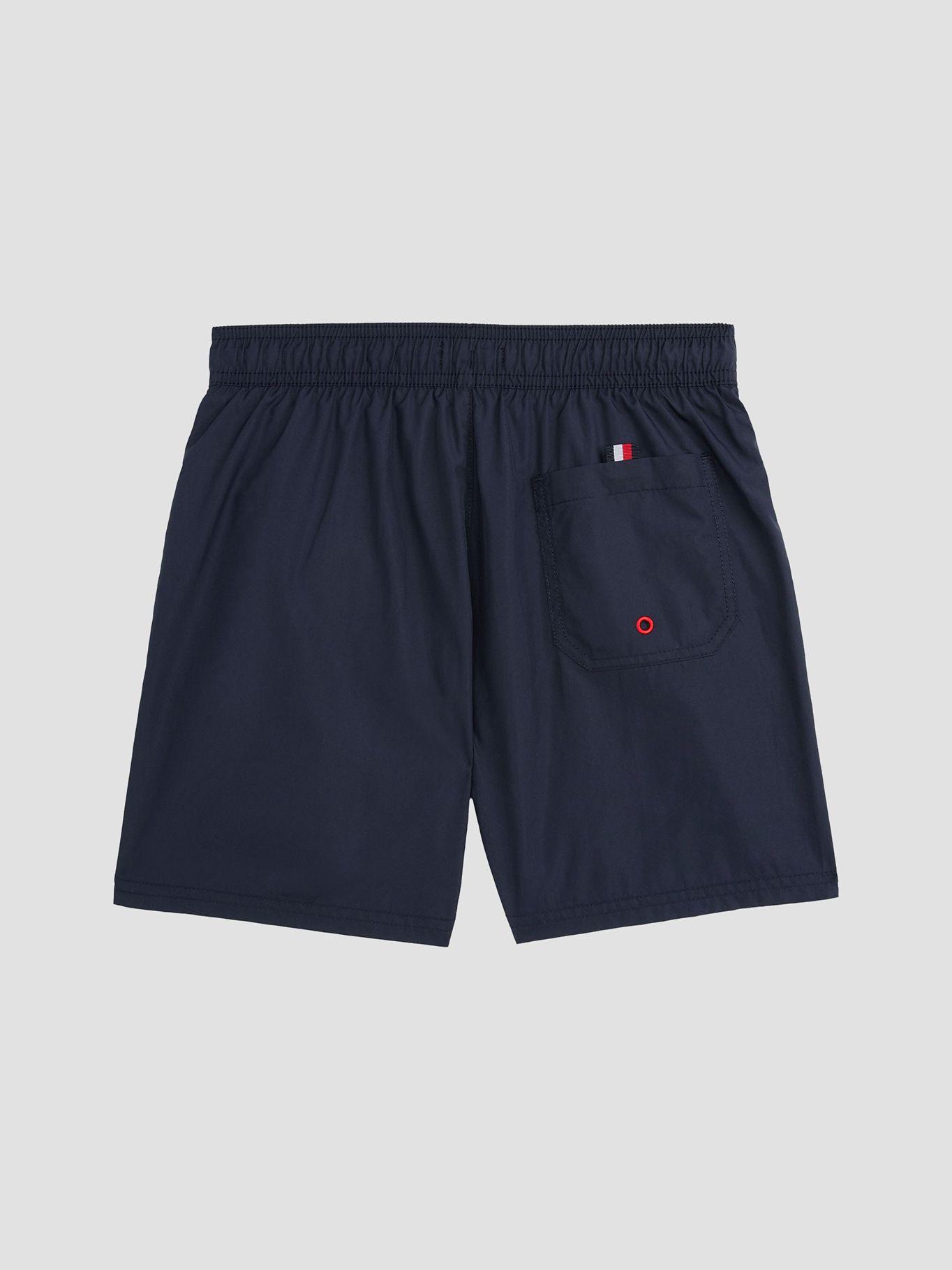 Traje De Baño Medio Largo Original Azul Tommy Hilfiger-1