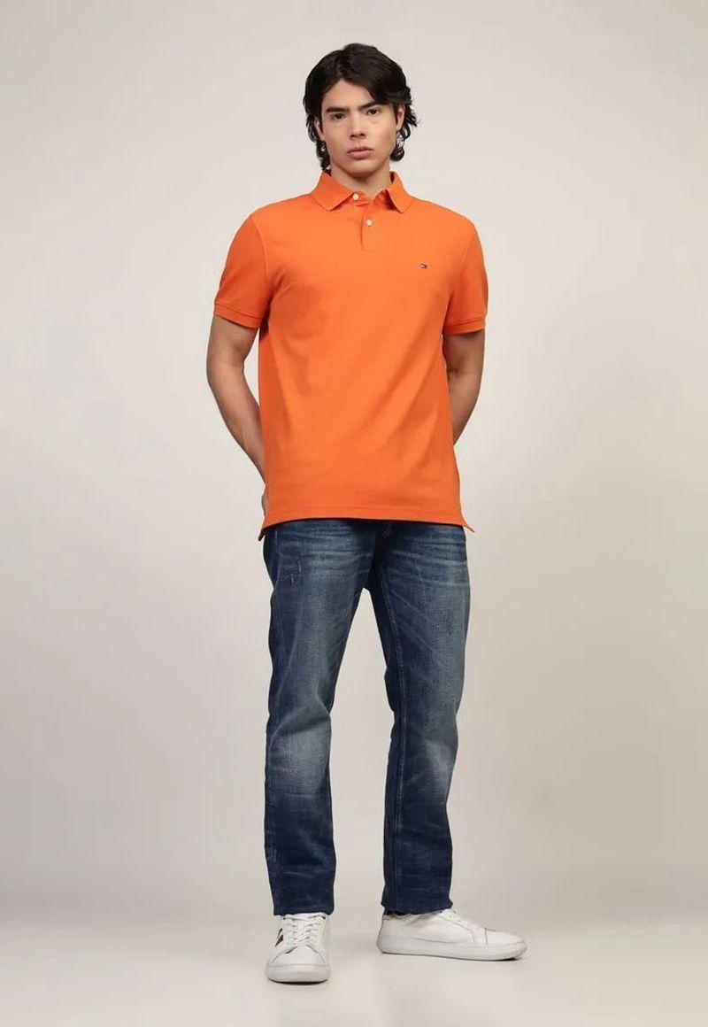 Polo Im 1985 Regular Fit Naranjo SFQ Tommy Hilfiger-1