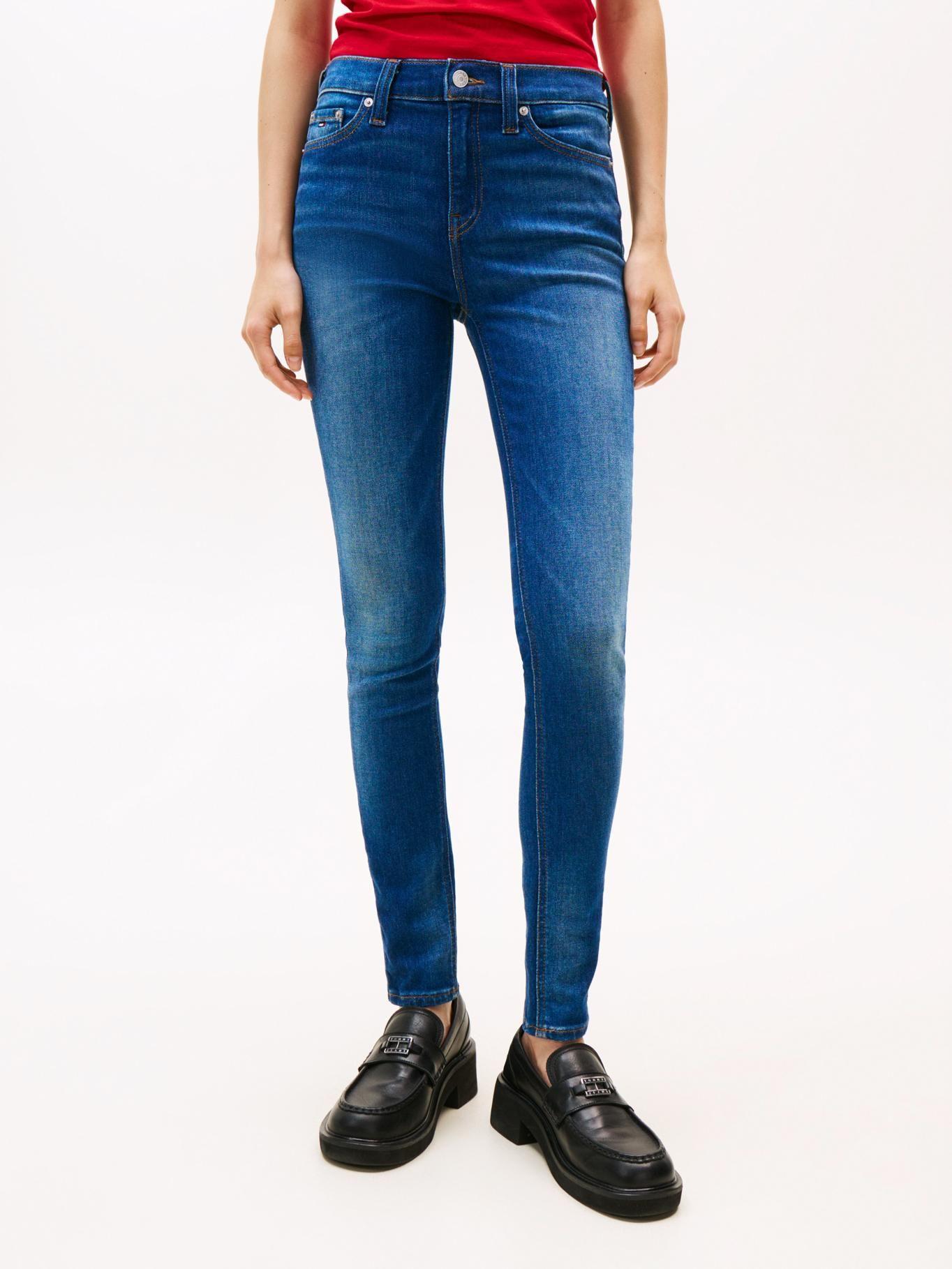 Jeans Nora 1A5 Corte Skinny Azul Tommy Jeans-1