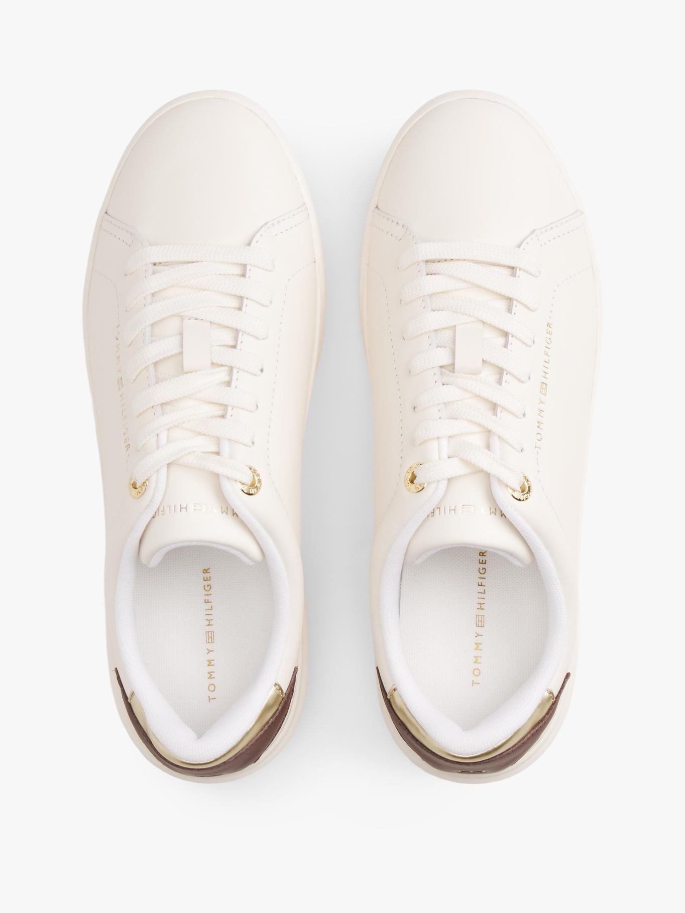 Zapatillas De Cuero Con Logo-2