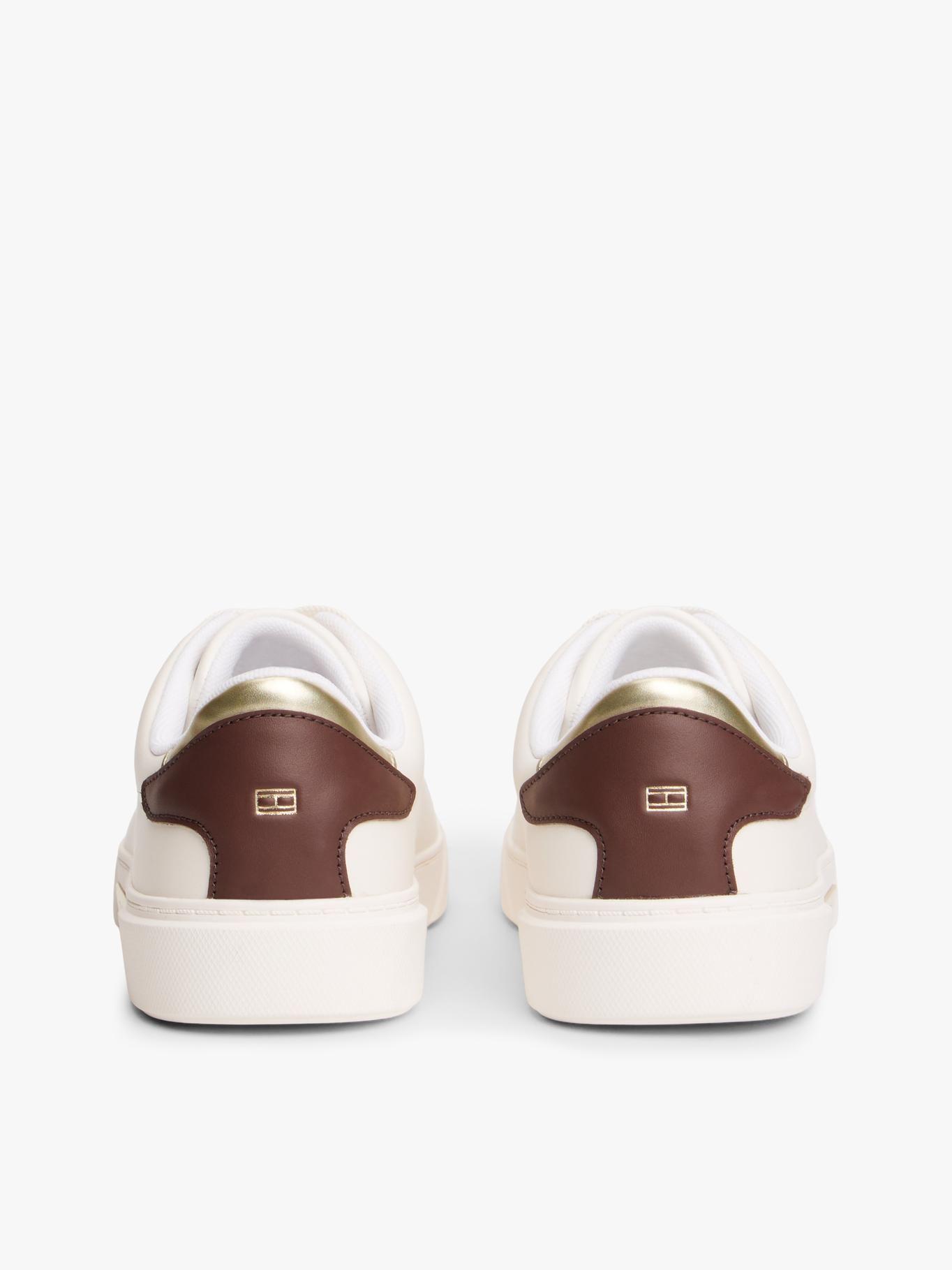 Zapatillas De Cuero Con Logo-3