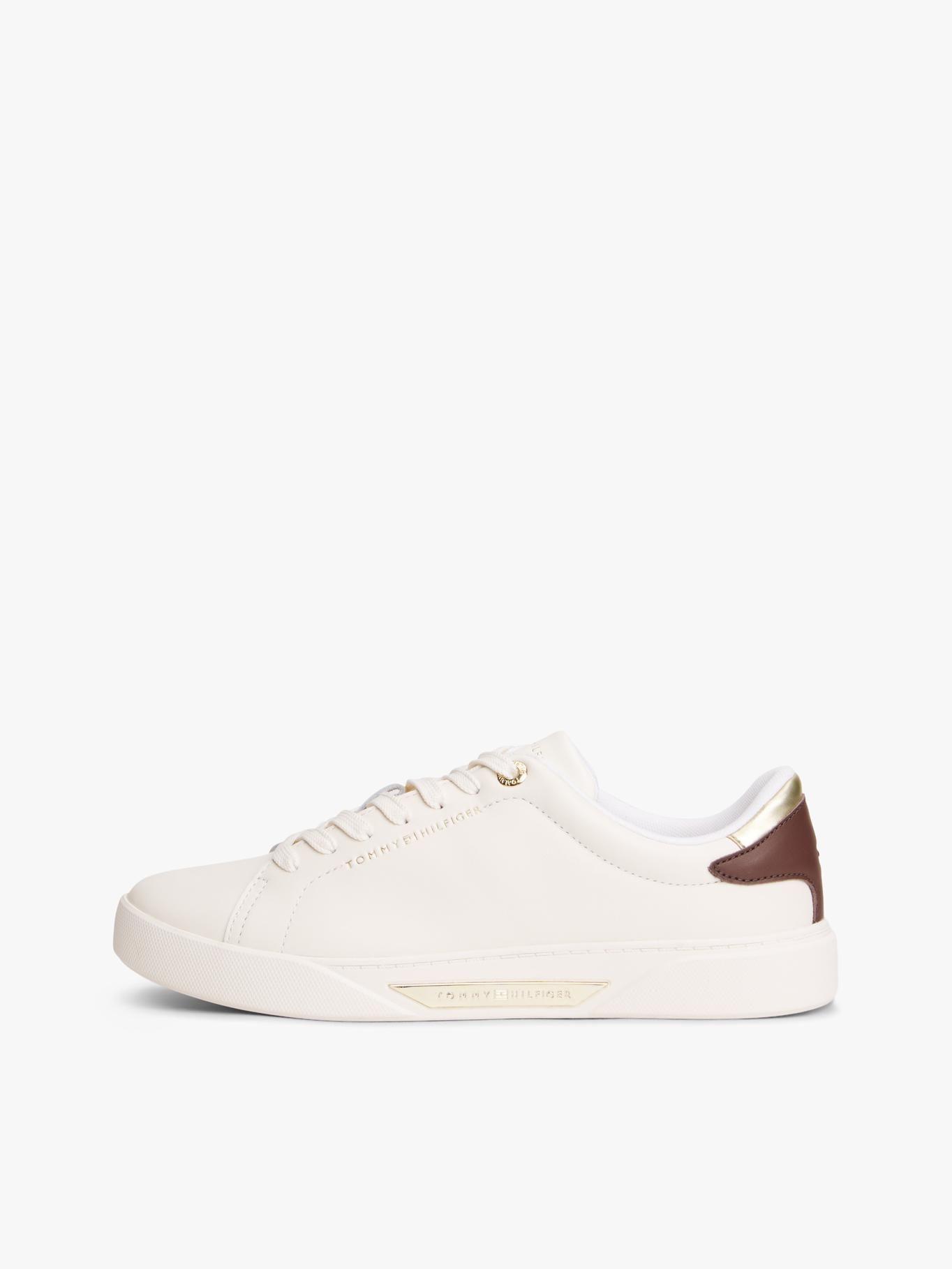 Zapatillas De Cuero Con Logo-5