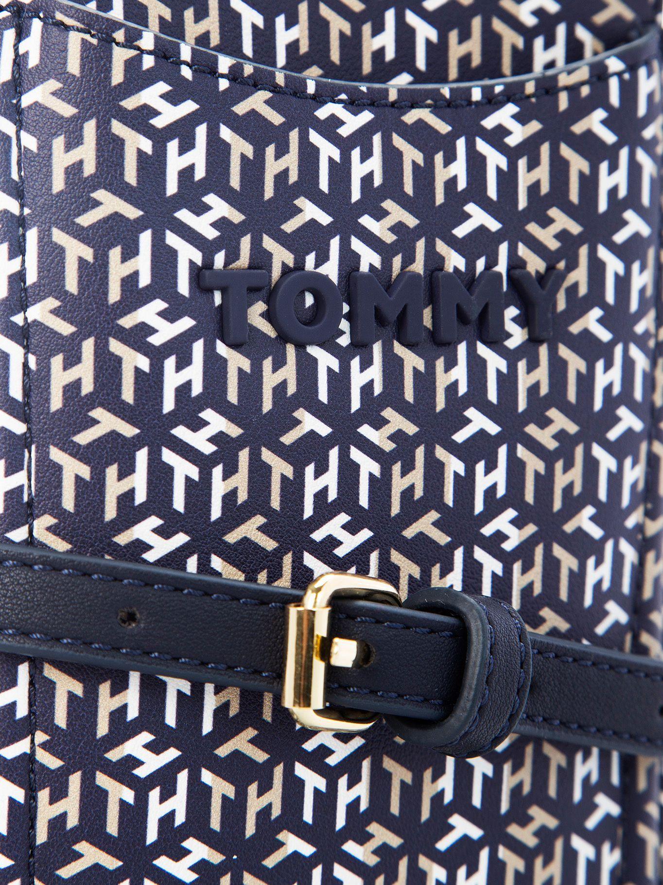 Cartera Para Teléfono Monogram Elsie Azul Tommy Hilfiger-3