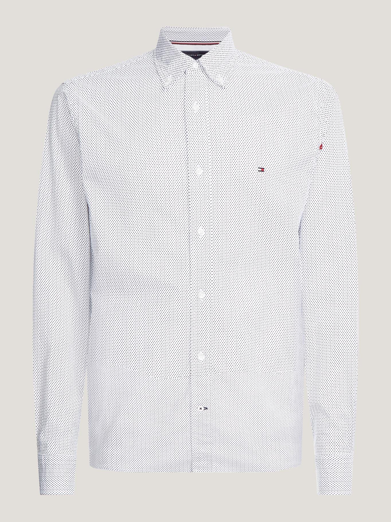 Camisa Core Flex Con Estampado Blanco Tommy Hilfiger-2