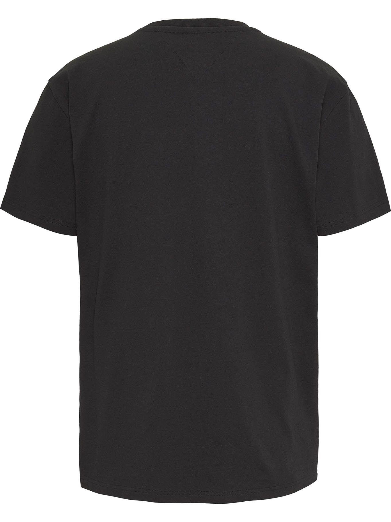 Polera Tennis Vintage Logo Negro Tommy Jeans-1