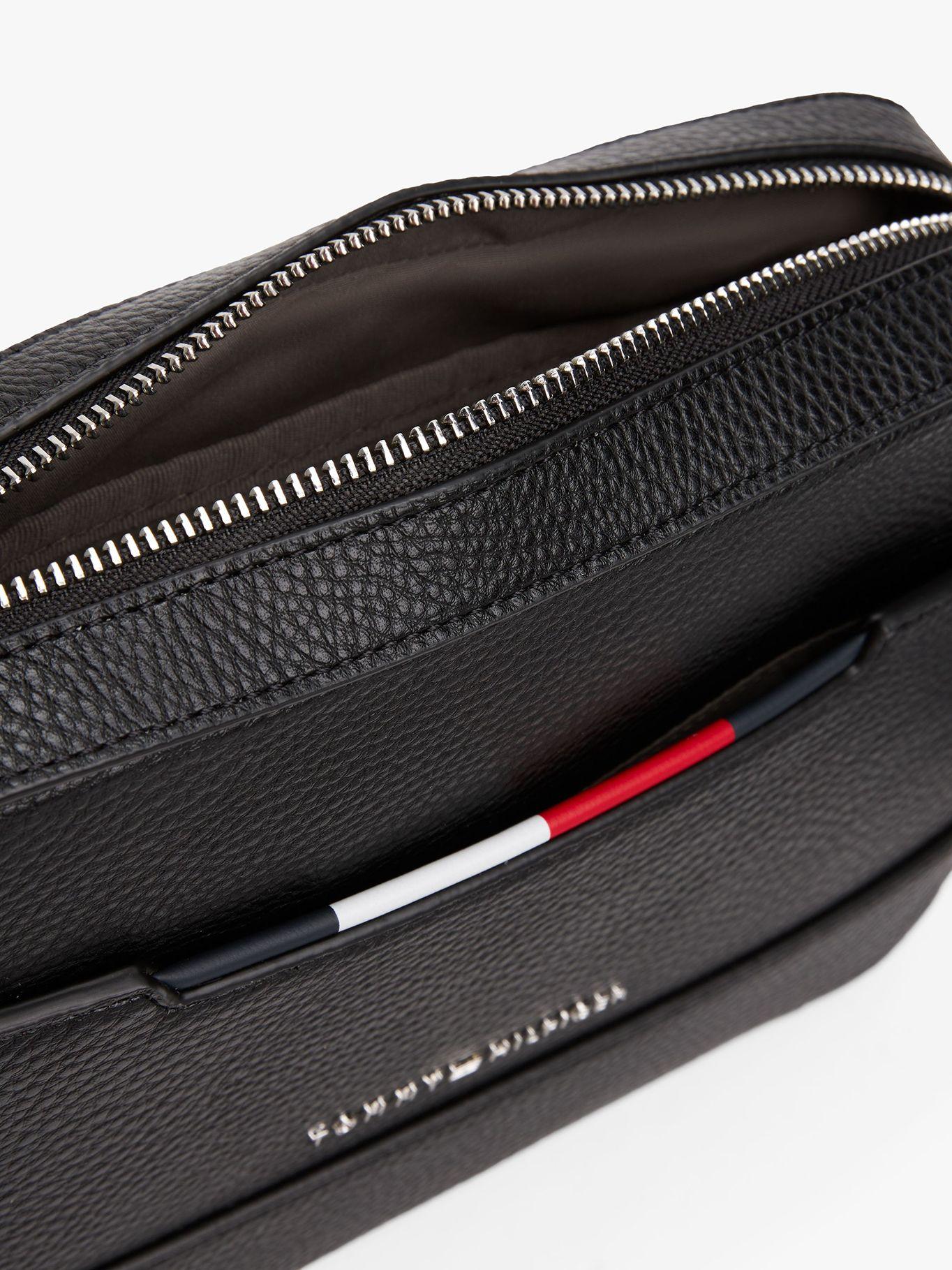 Bolso Reporter Con Logo Metálico Negro Tommy Hilfiger-3