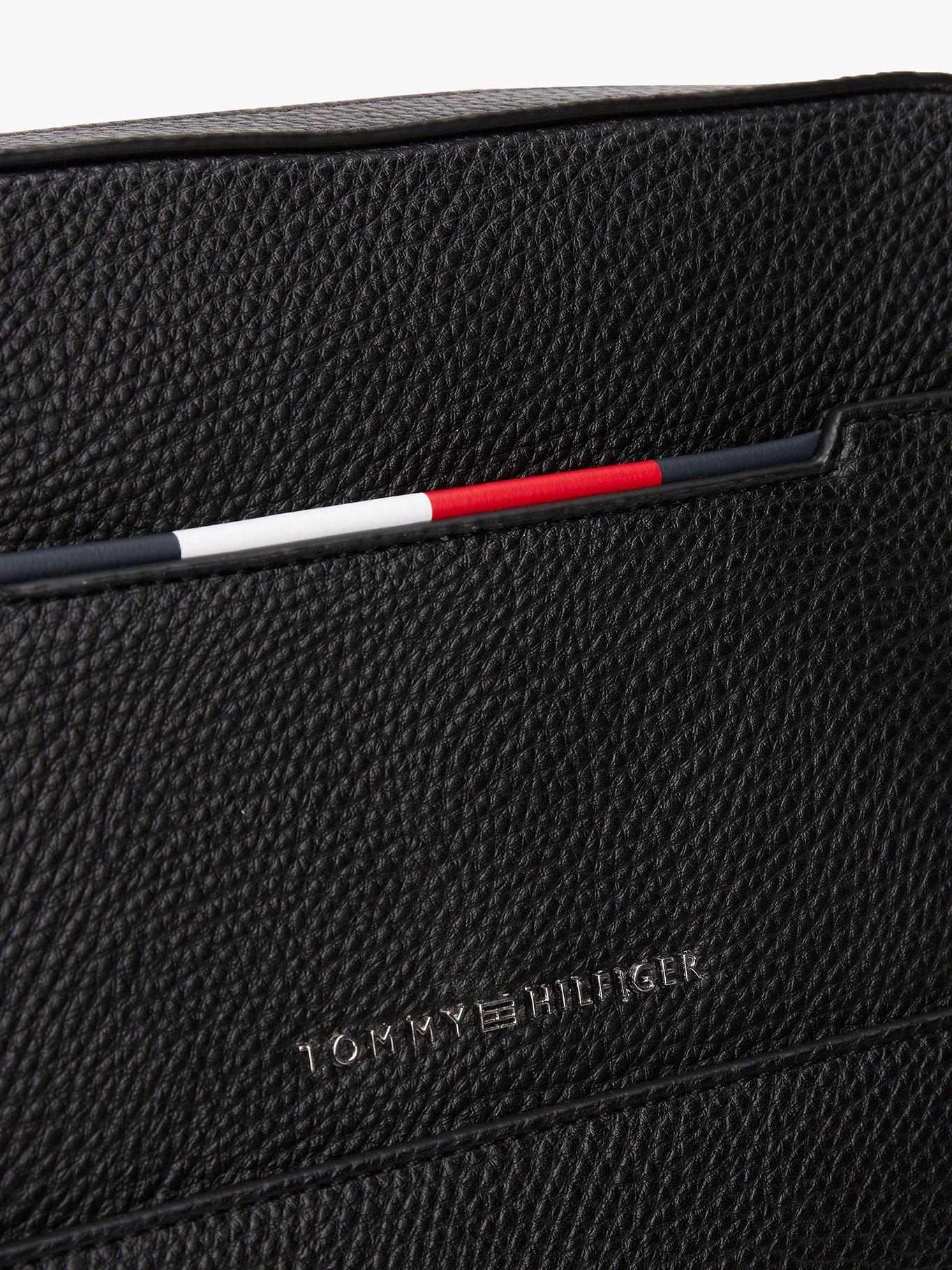 Bolso Reporter Con Logo Metálico Negro Tommy Hilfiger-4