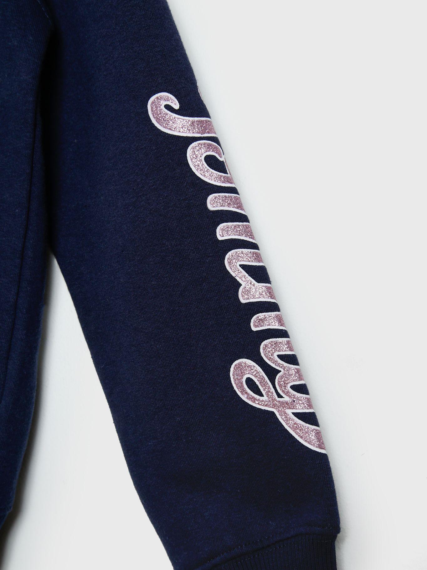 POLERÓN HOODIE POLAR Y CIERRE AZUL TOMMY HILFIGER-2