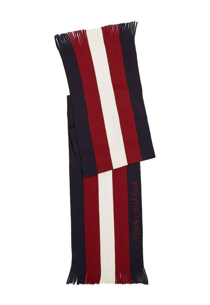 Bufanda Raschelle Varsity Burdeo Tommy Hilfiger-3