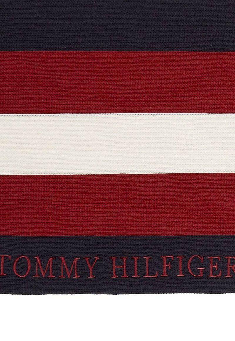 Bufanda Raschelle Varsity Burdeo Tommy Hilfiger-2