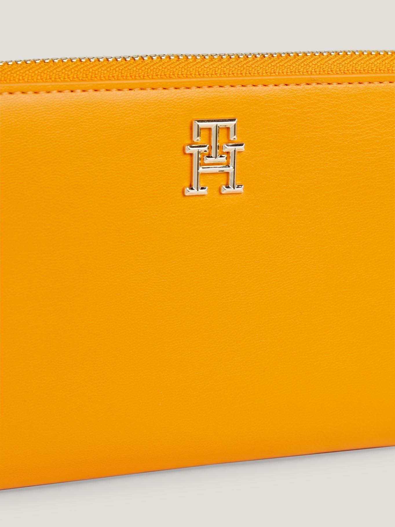 Billetera Iconic Con Cierre Naranjo Tommy Hilfiger-2